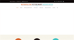 Desktop Screenshot of metro-vet.com
